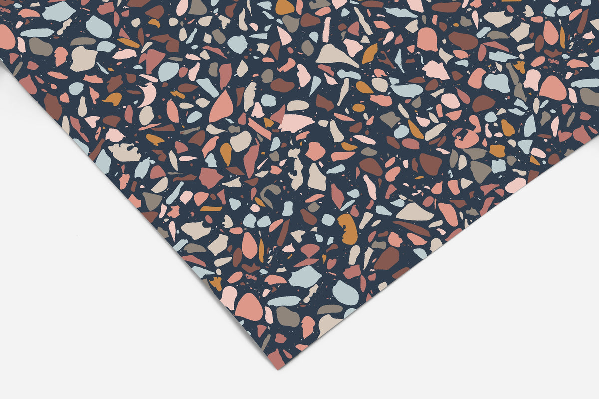 Terrazzo Contact Paper | Peel And Stick Wallpaper | Removable Wallpaper | Shelf Liner | Drawer Liner | Peel and Stick Paper 113 - JamesAndColors